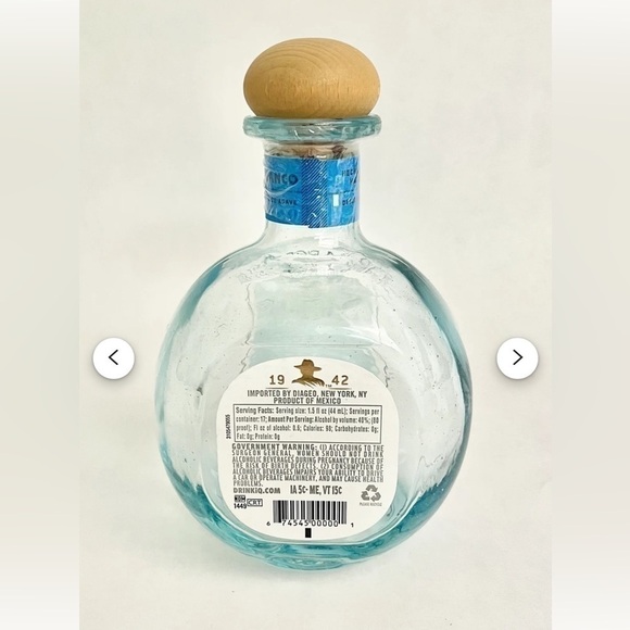 Don Julio  Blanco 1942 EMPTY Liquor Bottle 750ml - Picture 2 of 2